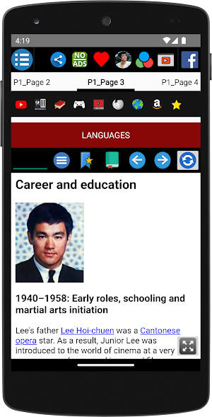 Bruce Lee - Biography Screenshot 3