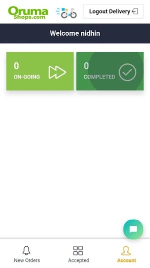 Oruma Delivery Agent Screenshot 2