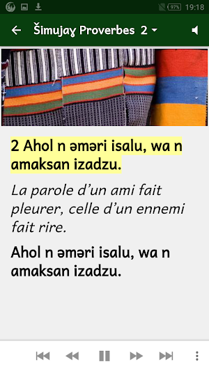 Proverbes en Tamajeq avec audio Screenshot 2
