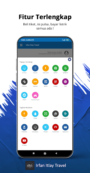 Irfan Itlay Travel Screenshot 1
