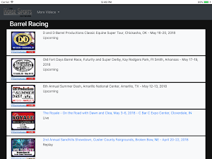 Horse Sports Network Screenshot 2