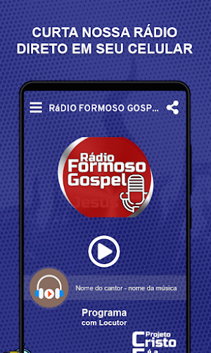 Rádio Formoso Gospel Screenshot 0
