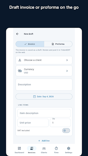 TridentERP Screenshot 3