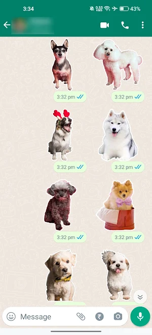 Dog Stickers Screenshot 2