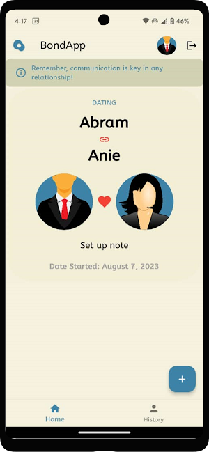 BondApp: Connecting hearts Screenshot 1