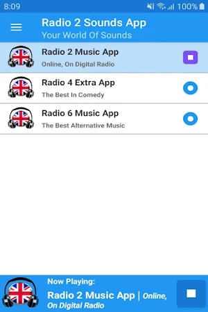 Radio 2 Sounds App UK Screenshot 0