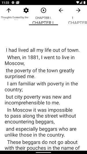 Book, Thoughts Evoked by... Screenshot 1