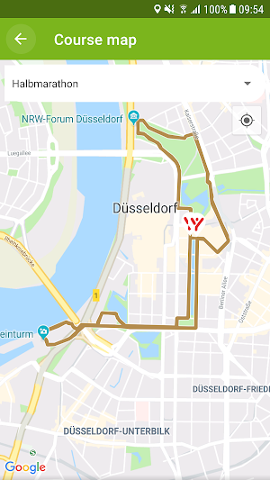 Stadtwerke Düsseldorf KÖ-Lauf Screenshot 2