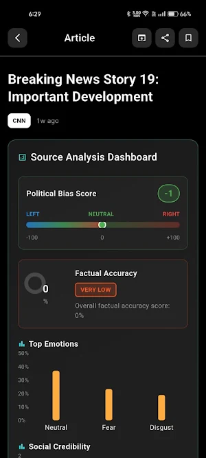 The Real Feed: News Explained Screenshot 0