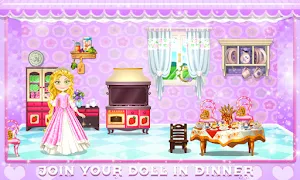 Ballet Doll Home Design Game: Build A House Games Screenshot 2