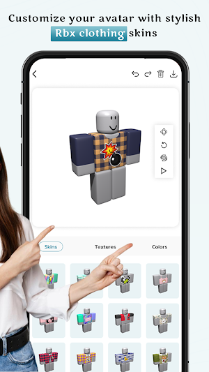 Clothes & Skin Maker - RBX App Screenshot 2