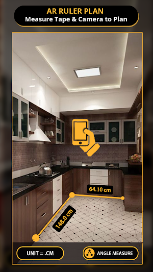 AR Ruler Plan - Measure Tape & Camera to Plan Screenshot 3