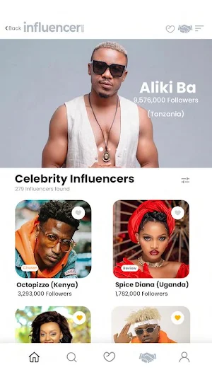 Influencer Africa Screenshot 1