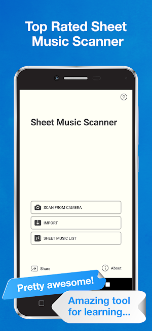 Sheet Music Scanner Pro Screenshot 0