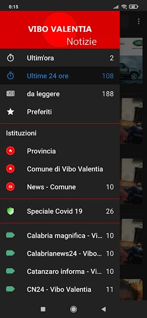 Vibo Valentia notizie Screenshot 0