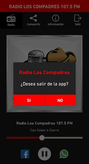 Radio Los Compadres 107.5 FM Screenshot 2