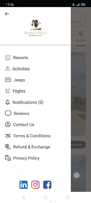 Marcopolo Resorts & Tours Screenshot 1