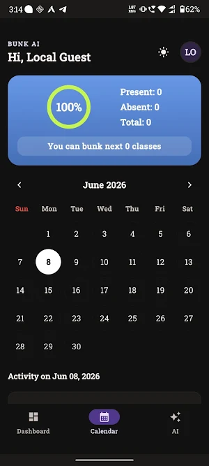 Bunk AI - Your Bunk Planner Screenshot 3