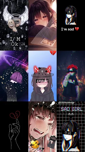 Sad Live Wallpaper - Lonely Screenshot 1