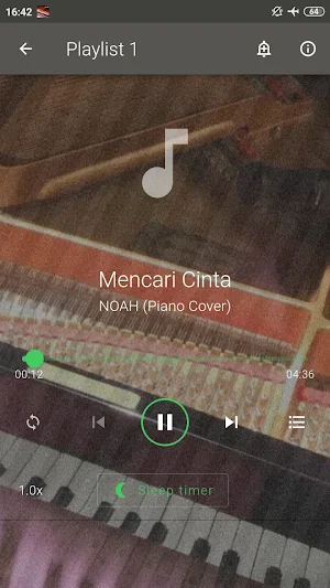 NOAH Piano Cover 2023 Screenshot 1