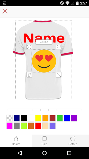 T-Shirt Designer Screenshot 3