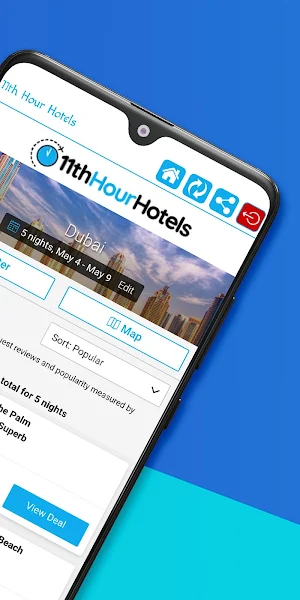 11th Hour Hotels: Last minute hotel & travel deals Screenshot 1