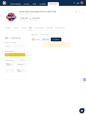 F4 Event App Screenshot 3