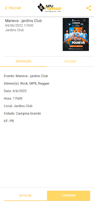 Seu Ingresso Screenshot 2