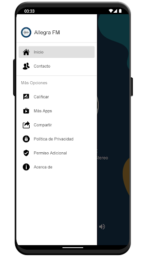Allegra FM Screenshot 1
