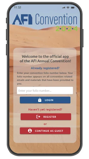 AFI Convention App Screenshot 3