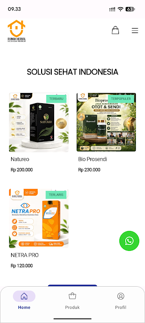 Rumah Herbal Screenshot 1