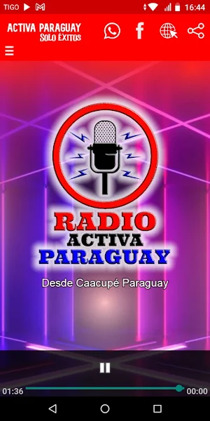 Radio Activa Paraguay Screenshot 1