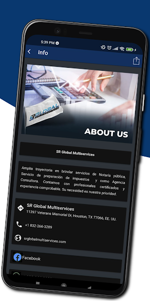 SR Global Multiservices Screenshot 2