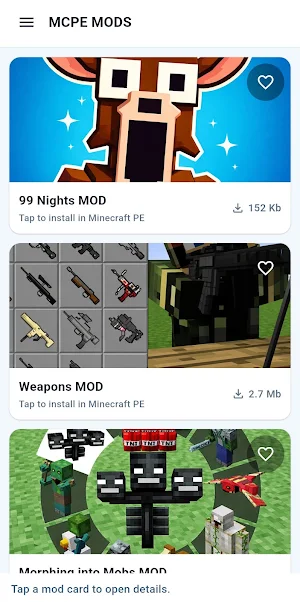 Mod 99 Nights for Minecraft PE Screenshot 1