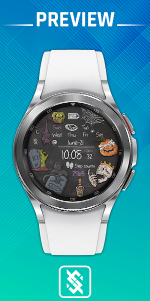 BFF16- Halloween Sticker Screenshot 0
