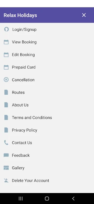 Relax Holidays Screenshot 2