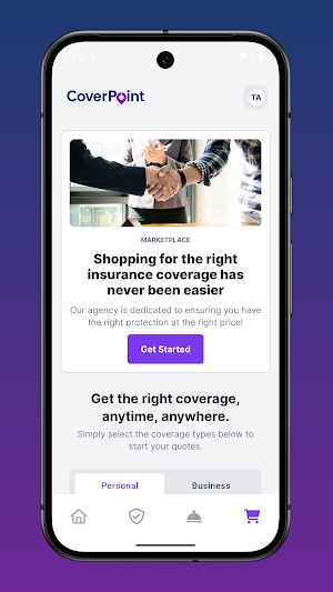 CoverPoint Insurance Screenshot 1