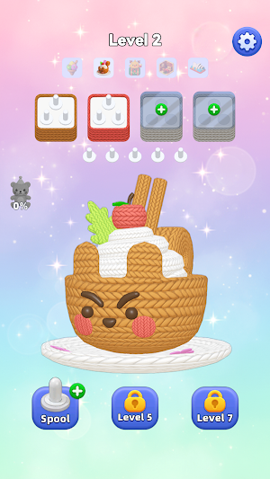 Wool Puzzle: Yarn Sort Unravel Screenshot 0