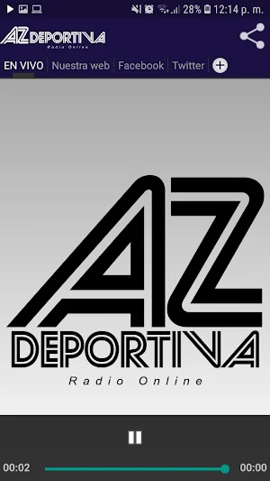 AZ Deportiva Radio Online Screenshot 1
