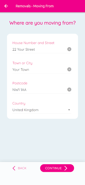Removals Genie Screenshot 3