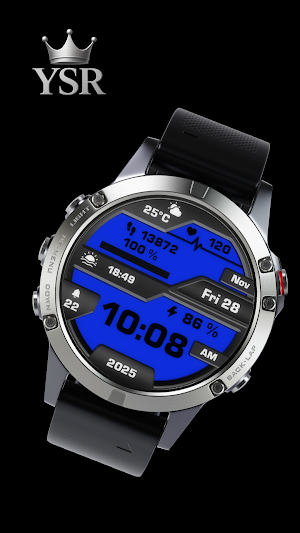 YSR Digital Watch Face Screenshot 1