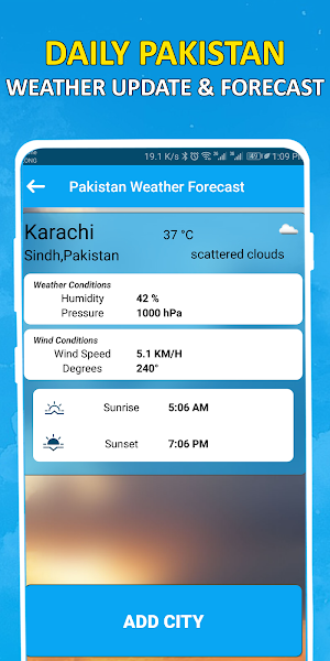 Daily Pakistan Weather Forecast  & Updates Screenshot 1