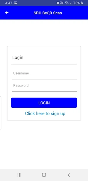SRU SeQR Scan Screenshot 1