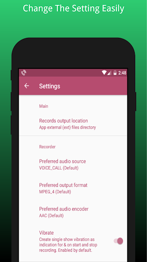 Smart Autometic Recorder Screenshot 2