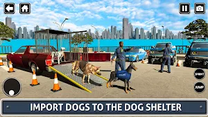 Police Dog: 3D Transport Truck Screenshot 0
