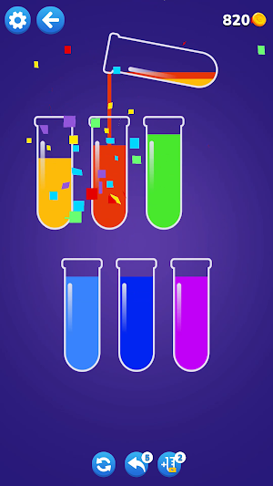 PuzLiq - Water Sort Puzzle Screenshot 3