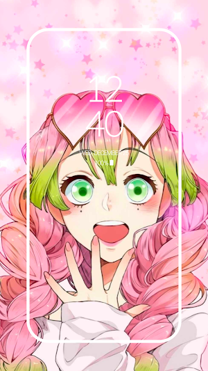 Mitsuri Kanroji HD Wallpaper Screenshot 1