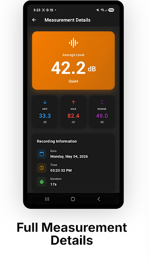 Sound Meter Pro Screenshot 3