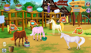 Caring for Unicorn, Horse Game Screenshot 1
