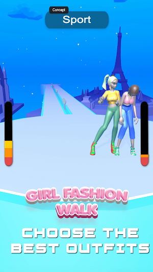 Girl Fashion Walk Screenshot 0